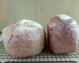 Foto langkah ke 7 dari resep Roti Sourdough Ubi Ungu Yeast Anggur.
