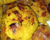 صورة لخطوة 2 من وصفة 🤤 كفتة الدجاج بالأرز 🤤مشوية في المقلاة العادية 👌😊🌼