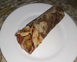 A picture of step 8 of Egg/Kathi Roll|Kolkata's Street-food|Without Ketchup|Innovations.