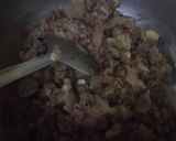 A picture of step 3 of Bhindi Qeema..