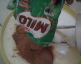 Foto langkah ke 2 dari resep Brownies milo toping keju lumer oreo.