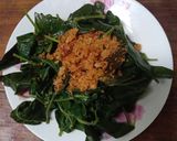 Foto langkah ke 3 dari resep Nasi Urap Lembayung.