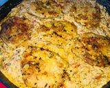Kaliforniai karaj (avagy nagyon hagymás-paprikás-tejfölös hússzeletek) recept fázis 7 fotója
