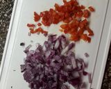 Foto del paso 1 de la receta: "colchón de arvejas con huevo"