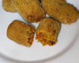 Foto del paso 6 de la receta: Croquetas de puerros con dátiles y zanahorias "fritas" en Freidora de Aire