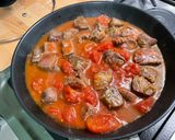 Une image de l'étape 7 de Bœuf aux tomates et gingembre.
