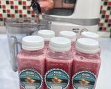 Foto langkah ke 3 dari resep Juice Strawberry Nanas Lemon.