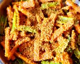A picture of step 2 of Carrot Green Chilli Instant Pickle - Gajar Mirchi Aachar.