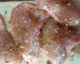 Foto del paso 1 de la receta: Pollo a la mostaza y al limón con papas