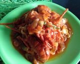 Foto langkah ke 5 dari resep Lobster Saus Asam Manis.