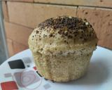 Foto del paso 10 de la receta: Muffins / ponquecitos🧁 de banano🥛y chocolate🍫en licuadora y sin horno🍌🍯🧁