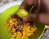 स्वीट कॉर्न चाट(sweet corn chaat recipe in hindi) रेसिपी चरण 3 फोटो