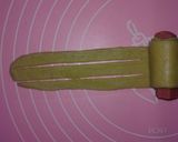 Foto langkah ke 3 dari resep Hokkaido killer toast Pandan bread #Pr_tirotiii.