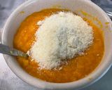 Une image de l'étape 10 de Purée de pommes de terre et courge butternut au parmesan.