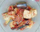 Foto langkah ke 6 dari resep Terong, Tahu, Tongkol Sambalado.
