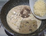 Foto langkah ke 9 dari resep 🍗Chicken Steak Saus Carbonara Jamur Kancing 🍄🧀Rasanya Kayak Steak 100rb-an.