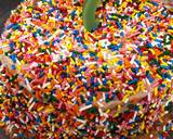 Chocolate sprinkles birthday cake recipe step 6 photo
