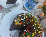 A picture of step 5 of Dates Chocolate cake.