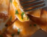 Foto del paso 3 de la receta: Ravioles caseros! Rellenos de calabaza y queso muzzarella 💛🧡