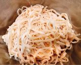 Hình bước làm 3 của món Phở áp chảo chay