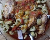 Foto del paso 5 de la receta: Fideos Largos con tuco y pollo