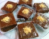 A picture of step 5 of Chocolate Basbousa 🍫🍫.