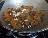 A picture of step 5 of Chana dal burfi.