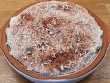 Glutén- és laktózmentes sütés nélküli kókuszos csokoládés tiramisu