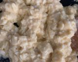 A picture of step 9 of The ’perfect’ scrambled eggs 😉.