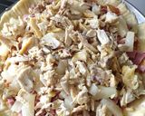 A picture of step 3 of Chicken and Ham Pizza.