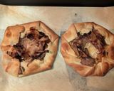 A picture of step 13 of Mushroom and egg Galette.