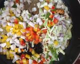 વેજ તવા પુલાવ (Veg Tawa Pulao Recipe In Gujarati) રેસીપી સ્ટેપ2ફોટો