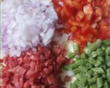 A picture of step 1 of Vegetable curd sandwich grilled.