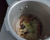 A picture of step 1 of Vegetable pulao in pressure cooker.
