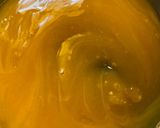 A picture of step 1 of Orange Custard Pudding.