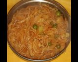 A picture of step 6 of Vegetable vermicelli.