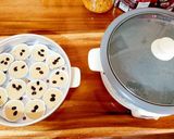 รูปขั้นตอนการทำที่ 7 ของ เค้กกล้วยหอม (สูตรนึ่ง) 👩‍🍳