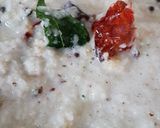 A picture of step 3 of Coconut chutney.