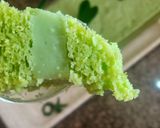 Foto langkah ke 12 dari resep Pandan Puding Gell Custard Cake.