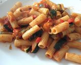 Foto del paso 13 de la receta: Macarrones con verduras asadas y salteadas con tomate
