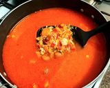A picture of step 5 of Fish soup with beans and canned tuna.