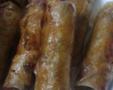 Hình bước làm 2 của món Chả giò