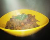 A picture of step 8 of Kaddu chane ki sabji.