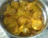 A picture of step 5 of Coconut gatta curry.