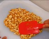 A picture of step 8 of Peanut jaggery chikki.