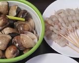 Foto langkah ke 2 dari resep Kerang & Udang Bakar bumbu jimbaran.