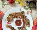 A picture of step 5 of Walnut paneer malai Kebabs.
