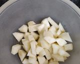 A picture of step 1 of Sweet potato salad.