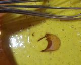 صورة لخطوة 2 من وصفة كيك ببيضتين محشي مربى بذوق الفريز والفاني 🐼🌹👍