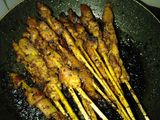 Sate ayam teplon